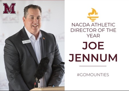 Mt. SAC's Joe Jennum Named NACDA Athletic Director Of The Year