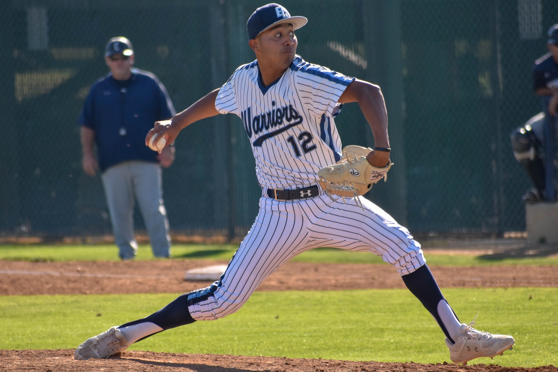 El Camino College, led by pitcher/hitter Jimmy Galicia, was leading the SCC baseball race at the time of the season stoppage.