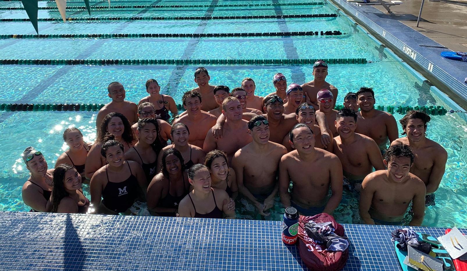 Mt. San Antonio College swim teams.