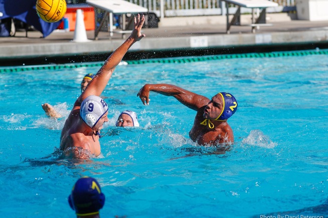 Cerritos' Dominic Hernandez is a top player in SCC men's water polo this season.