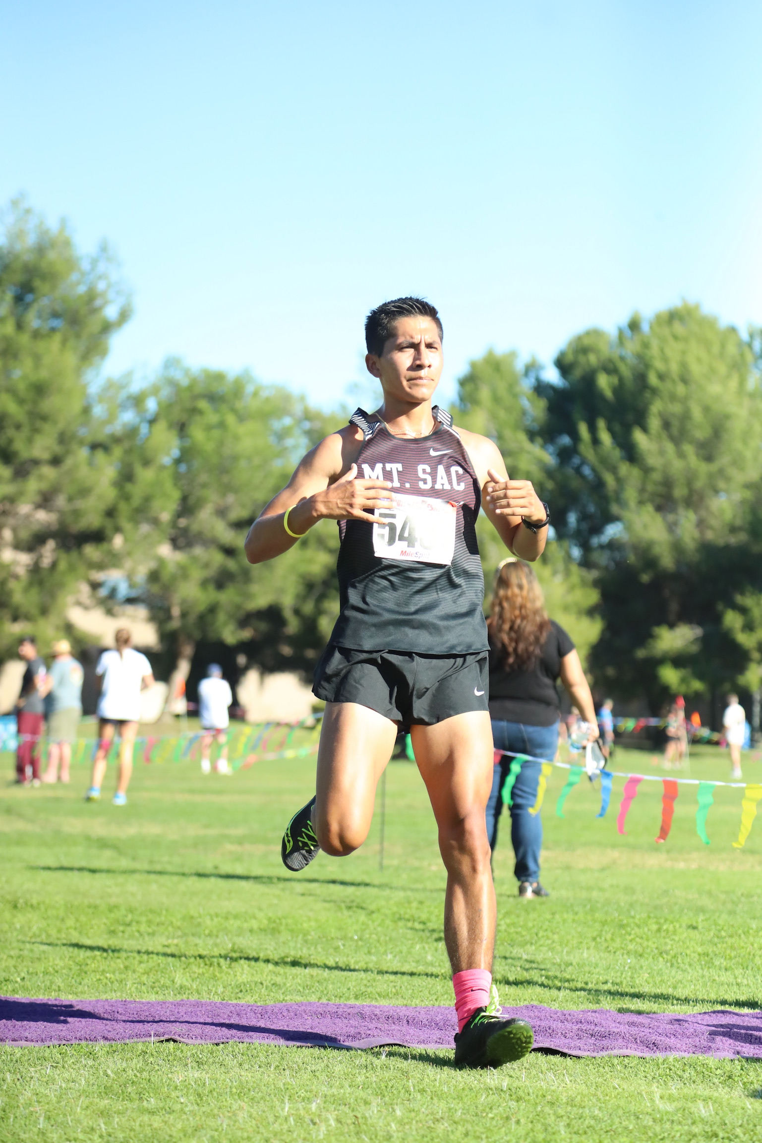 Mt. SAC's Daniel Abdala was the individual SCC champ at the '21 SCC Championships. (photo by Michael Watkins).