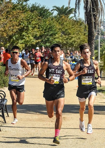 Mt. San Antonio is ranked #1 in the state in men's cross country.