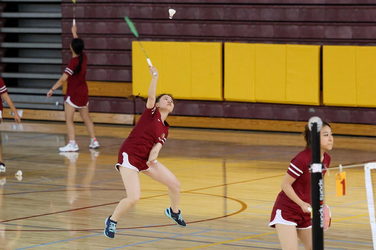 Pasadena City College's Rhea Zou is one of the South Coast Conference's top women's badminton players in 2024.