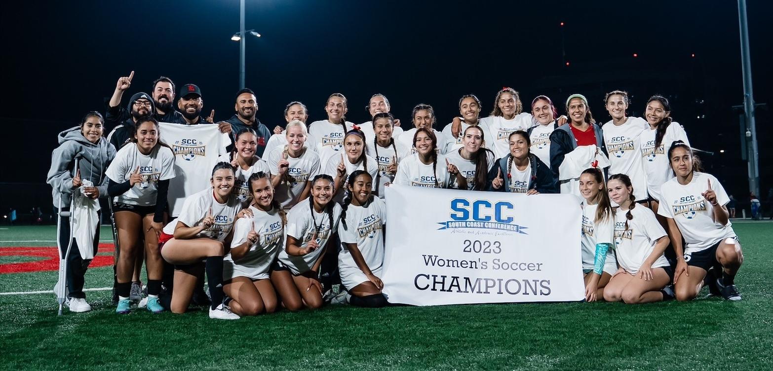 South's LBCC Wins SCC Women's Soccer Tournament Title Over North's Best Mt. San Antonio