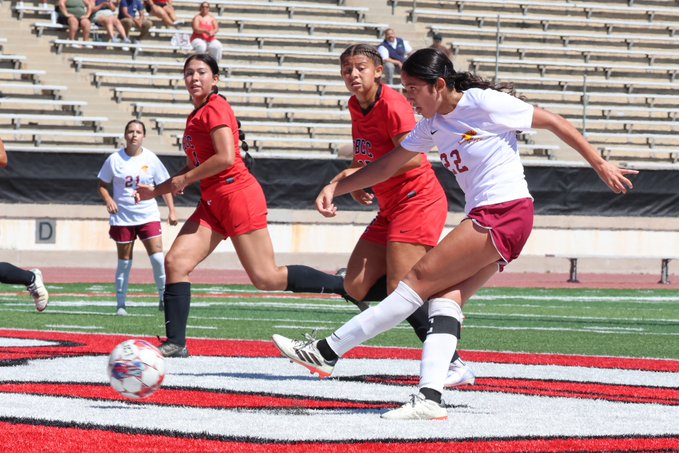 Charlie Gallardo has helped PCC to be #2 in the nation and state in SCC women's soccer.