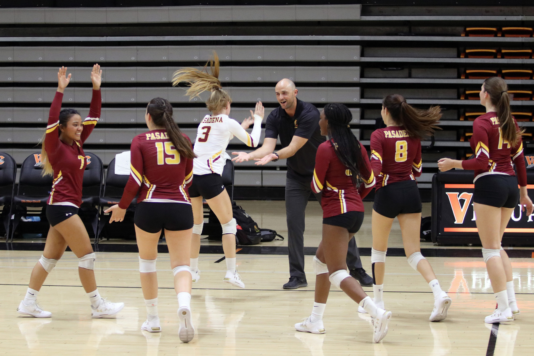 Pasadena City College is right now the hottest women's volleyball team in the South Coast Conference at 6-1 and ranked No. 9 in the state.
