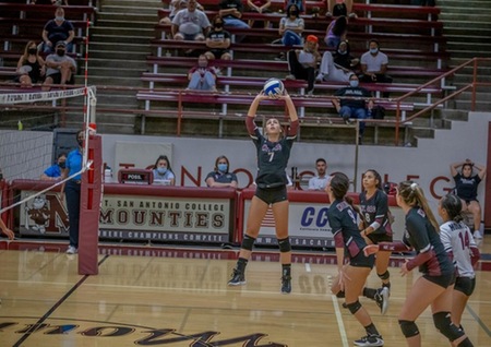 Mt. SAC's Ally Euston was named SCC MVP in women's volleyball.