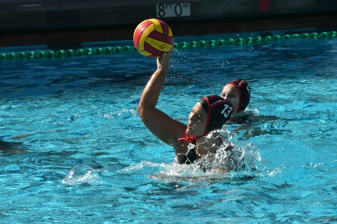 Katie Juarez helped LBCC win the SCC women's water polo championship.
