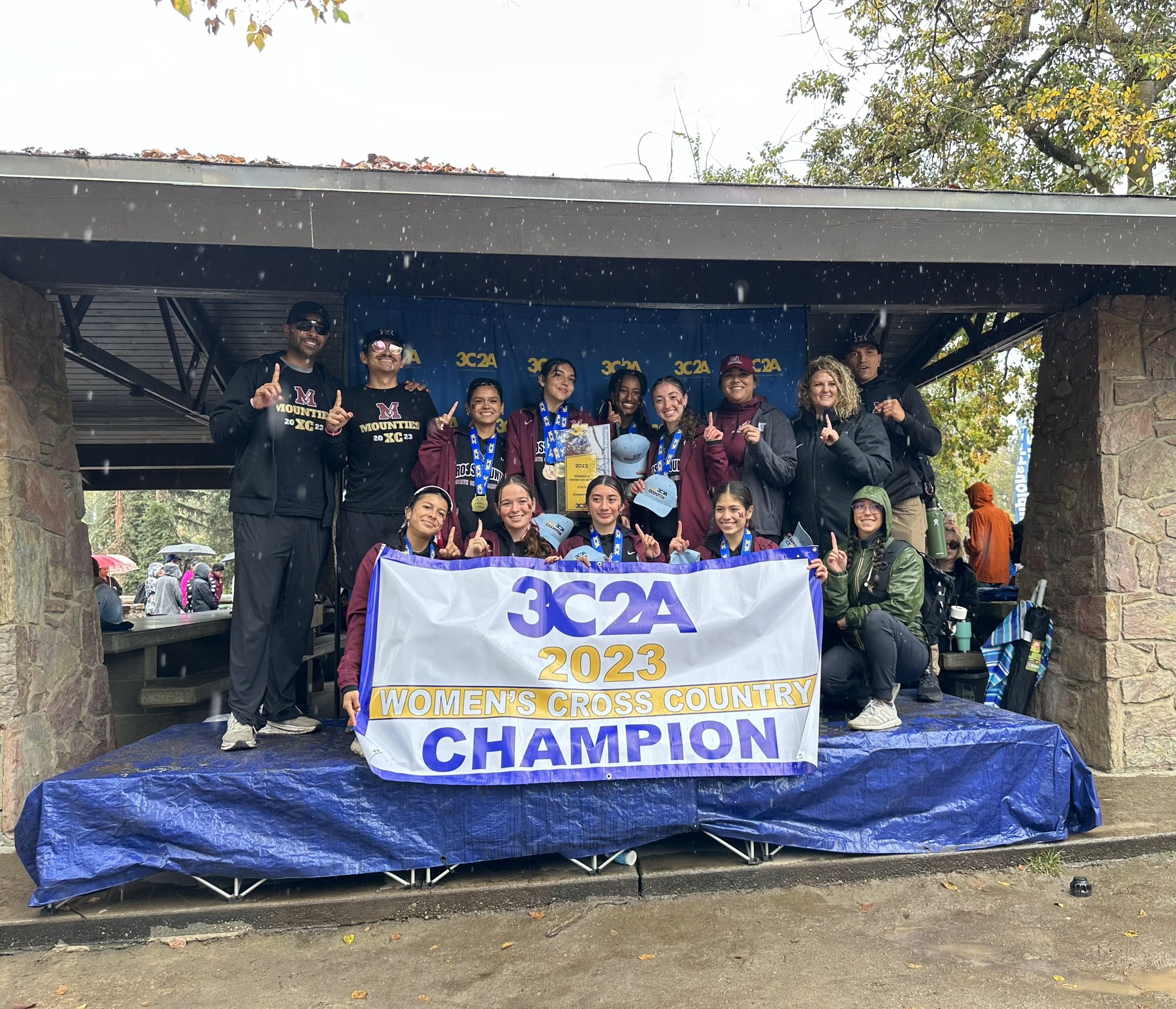 Dynasty Continues For Mounties Women's Cross Country--3 State Titles In A Row